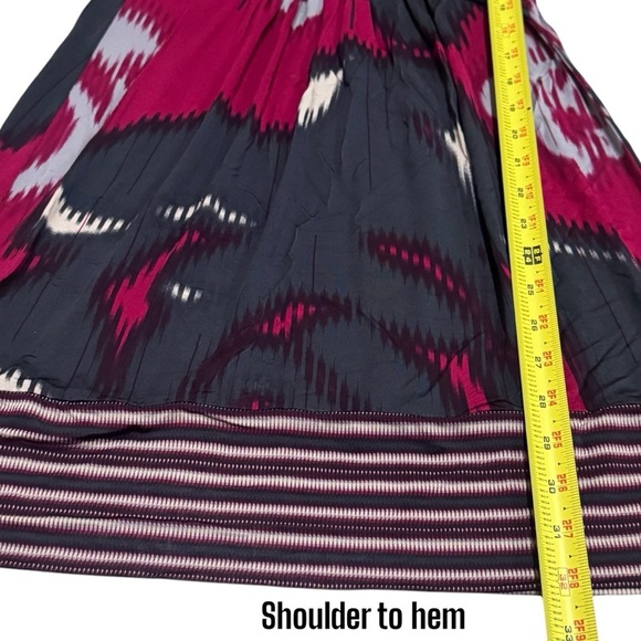 Y2K BCBGMaxazria Multicolor Watercolor Bodycon Party Cocktail Dress Size XS - Picture 9 of 9